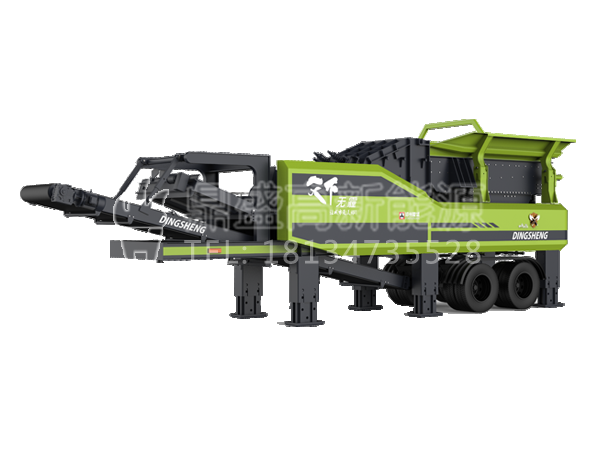 “戰斧”系列輪胎式移動破碎站