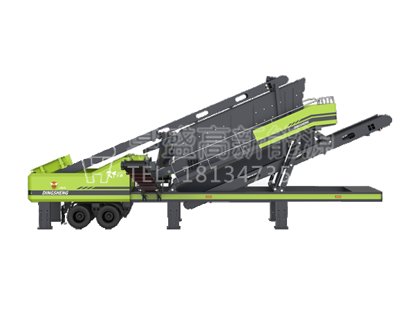 “戰斧”系列輪胎式移動篩分站